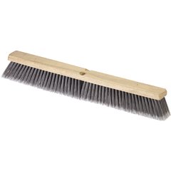 FL2824 - 24" Push Broom Fine Bristles w/ 60" threaded handle